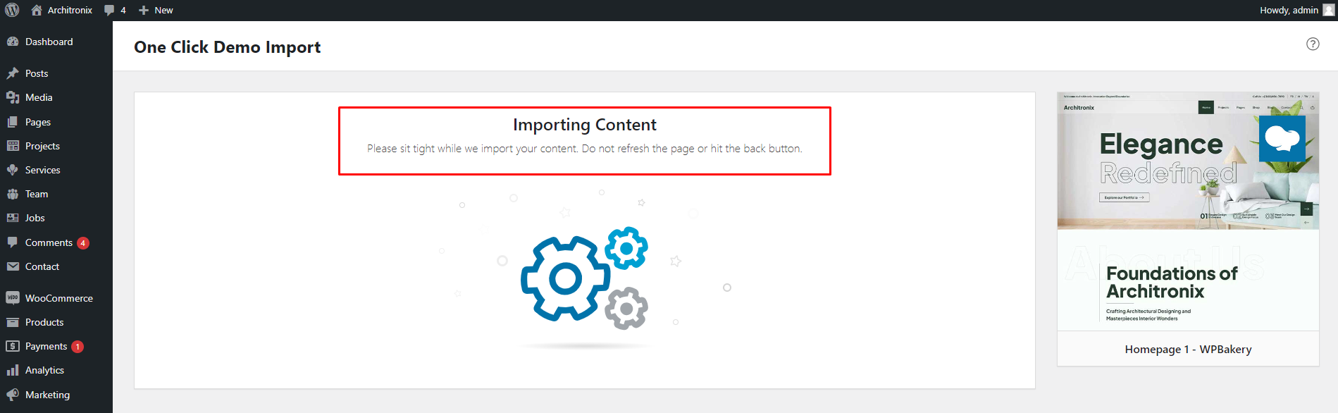 Demo Import – Documentation