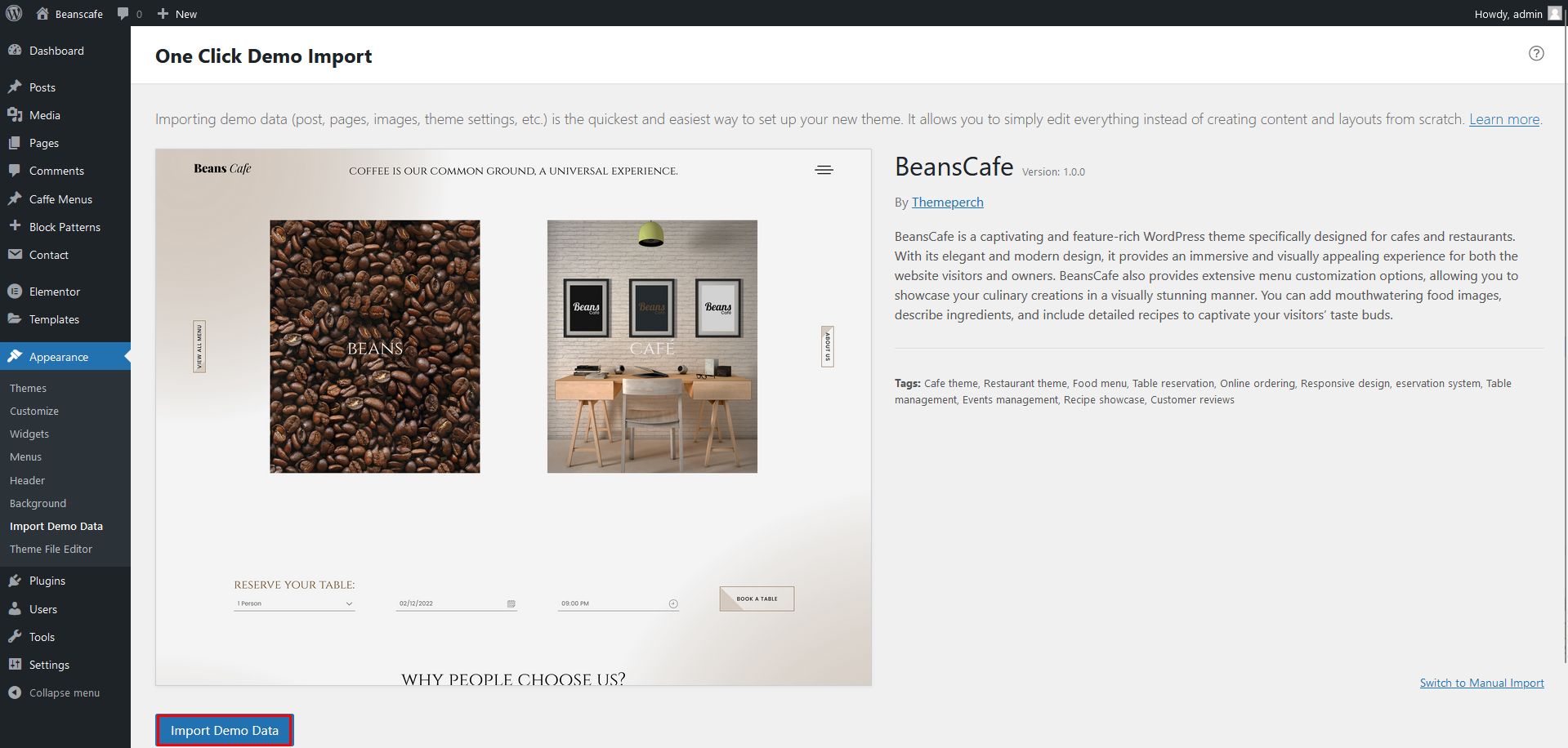 Theme Installation