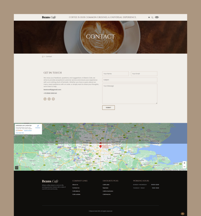 Beanscafe-Themeperch