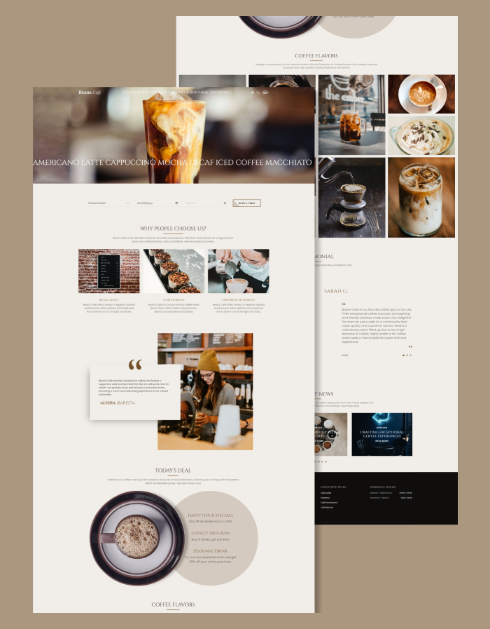 Beanscafe-Themeperch