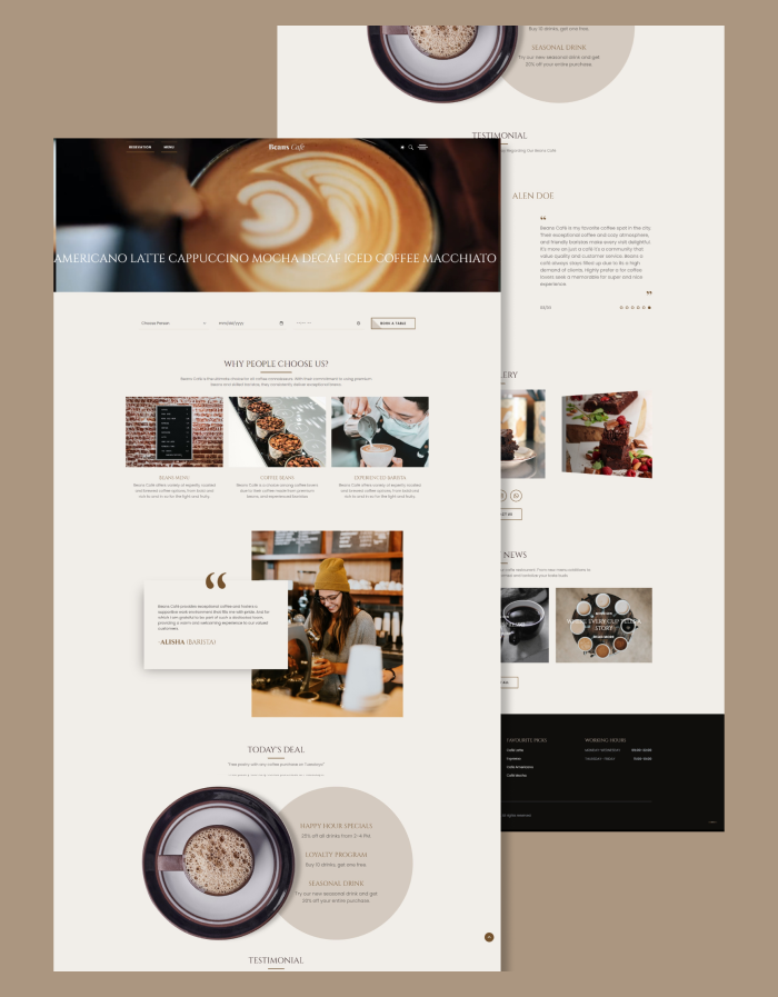Beanscafe-Themeperch