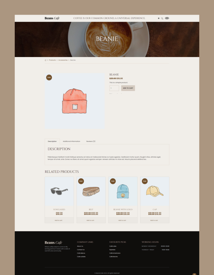 Beanscafe-Themeperch