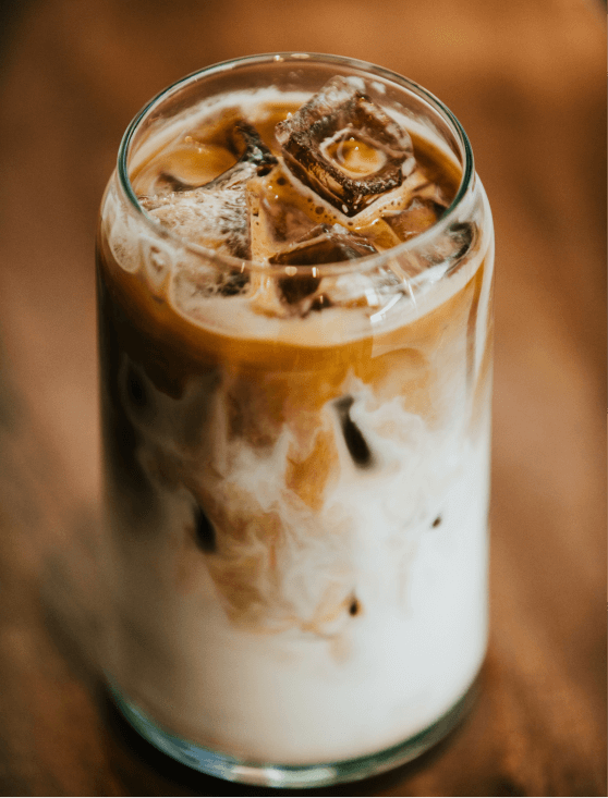 Iced Caramel Latte ($2.99)