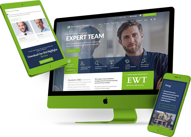 Investment Expert - Business Theme for Investment Experts in Financial Consultancy + RTL