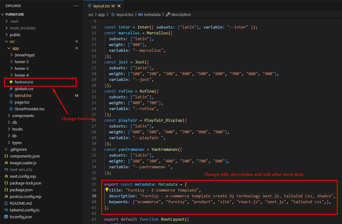 go to Appearance -> Import Demo
                                        Data