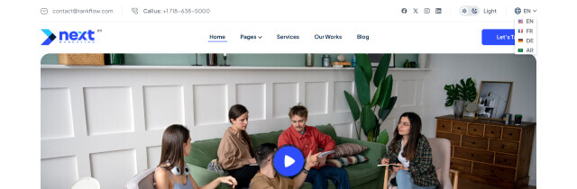 Multipurpose SEO, SMM & Digital Marketing Agency WordPress Theme